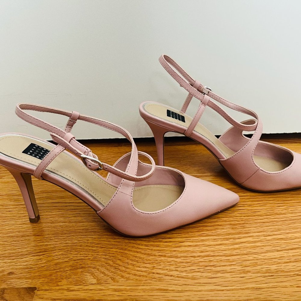 White House Black Market - Ariana Goddess Pink Stiletto Heels - size 7.5